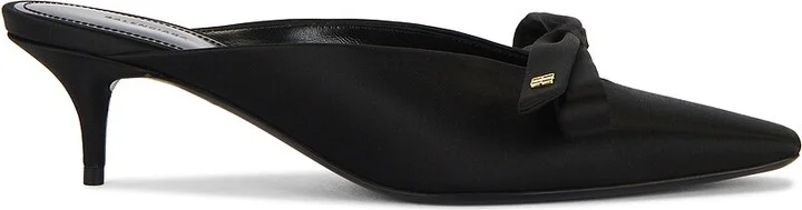 Balenciaga L50 Nano Bow Mule in Black
