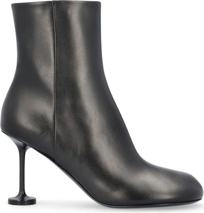 Balenciaga Lady Round Toe Ankle Boots
