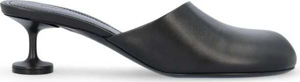 Balenciaga Lady Round Toe Heeled Mules