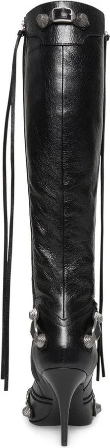 Balenciaga Le Cagole Leather Boots - Image 3