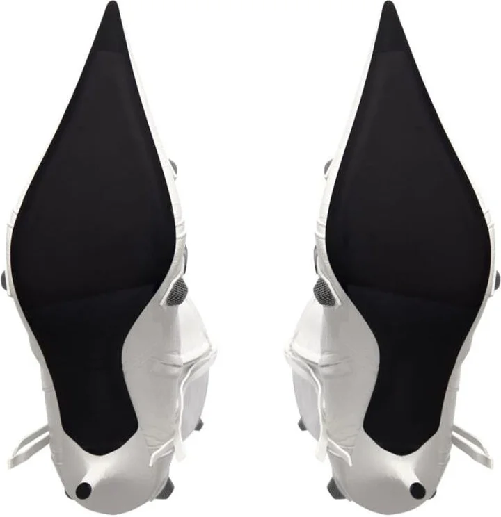 Balenciaga Le Cagole Leather Boots - Image 3