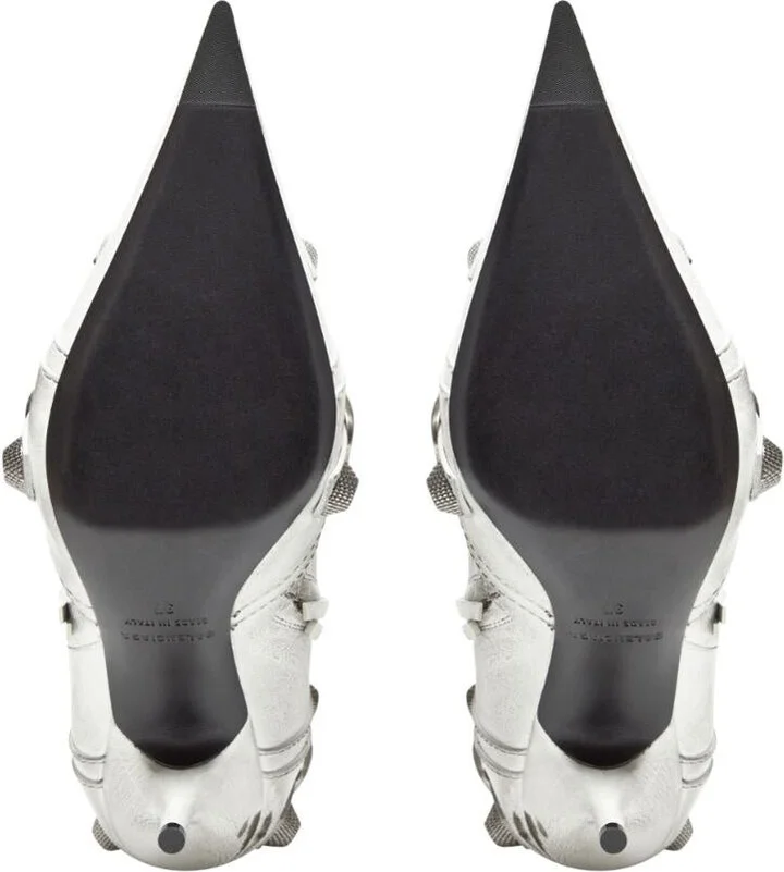 Balenciaga Le Cagole Leather Boots - Image 3