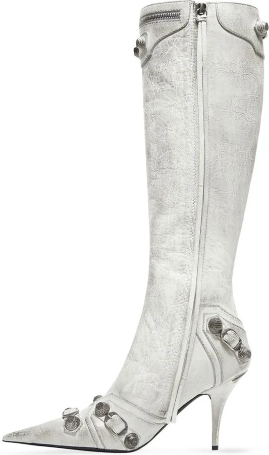 Balenciaga Le Cagole Leather Boots
