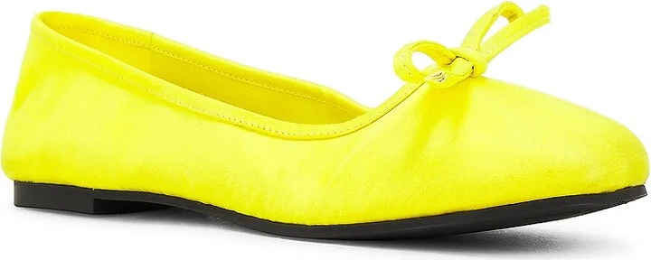 Balenciaga Leopold Flat in Yellow - Image 2