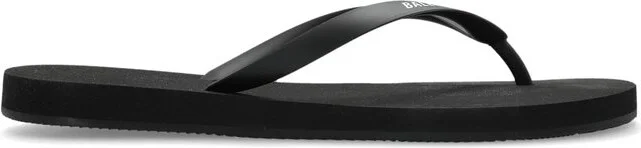 Balenciaga Logo Printed Thong Sandals