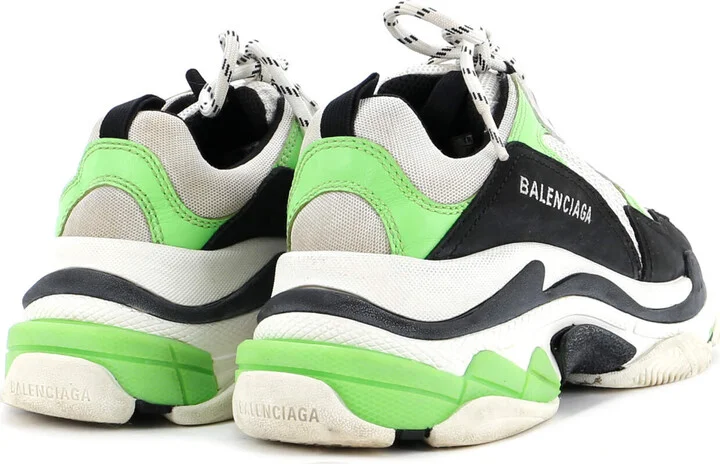 Balenciaga Men's Triple S Sneakers Fabric and Mesh with Faux Leather - Image 3