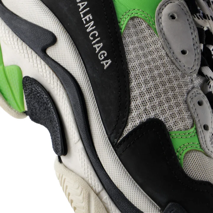 Balenciaga Men's Triple S Sneakers Fabric and Mesh with Faux Leather - Image 5