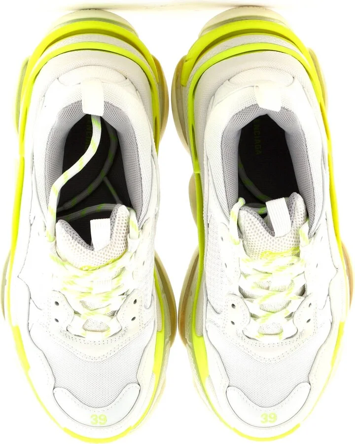 Balenciaga Men's Triple S Sneakers Fabric and Mesh with Faux Leather - Image 2