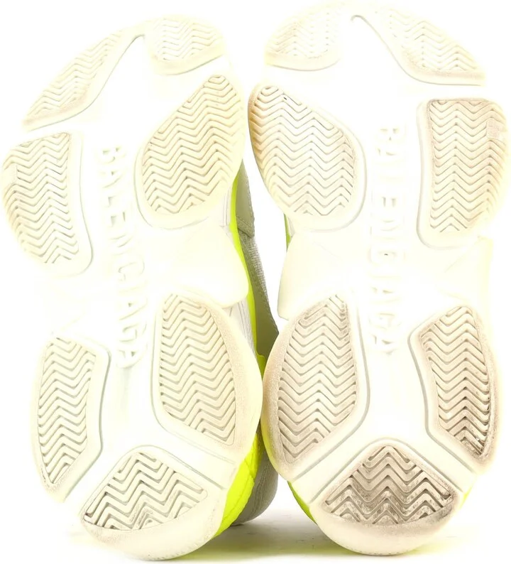 Balenciaga Men's Triple S Sneakers Fabric and Mesh with Faux Leather - Image 4