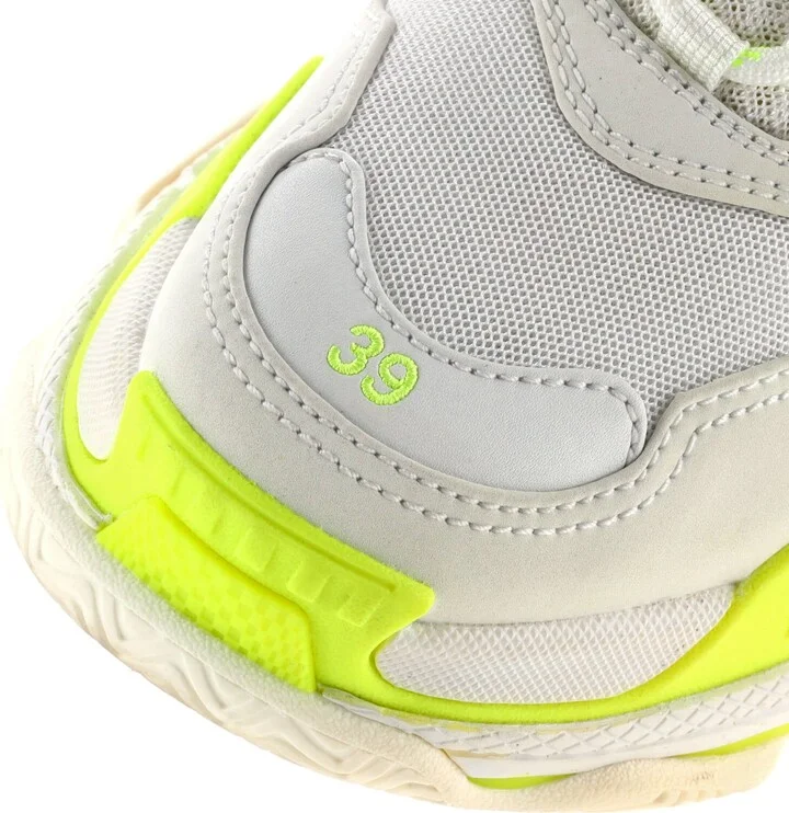 Balenciaga Men's Triple S Sneakers Fabric and Mesh with Faux Leather - Image 5