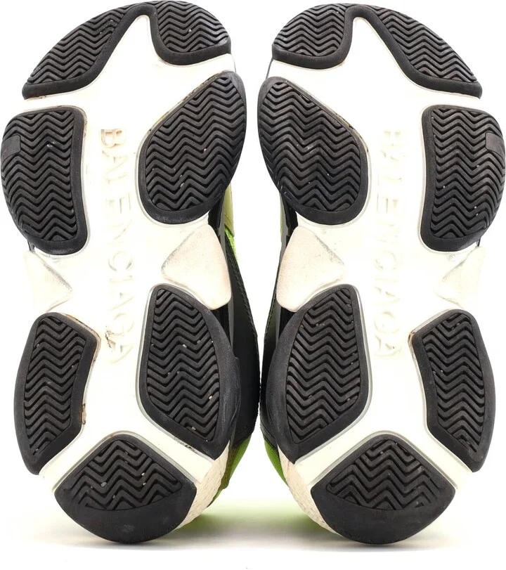 Balenciaga Men's Triple S Sneakers Fabric and Mesh with Faux Leather - Image 4