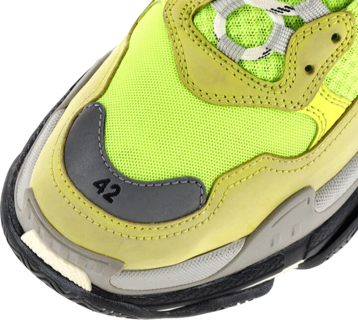 Balenciaga Men's Triple S Sneakers Fabric and Mesh with Faux Leather - Image 5