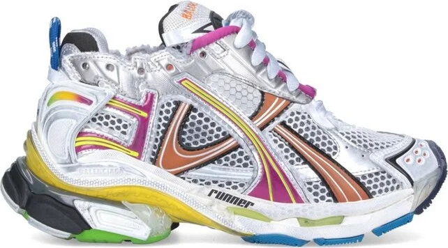 Balenciaga Mesh Panelled Sneakers