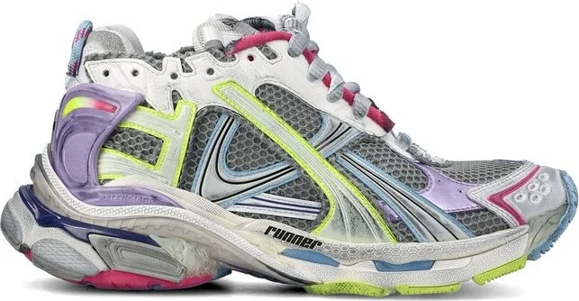 Balenciaga Mesh Panelled Sneakers