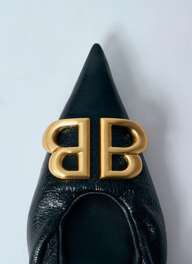 Balenciaga Monaco Slingback Heels - Woman Heels Black Eu - 36 - Image 6