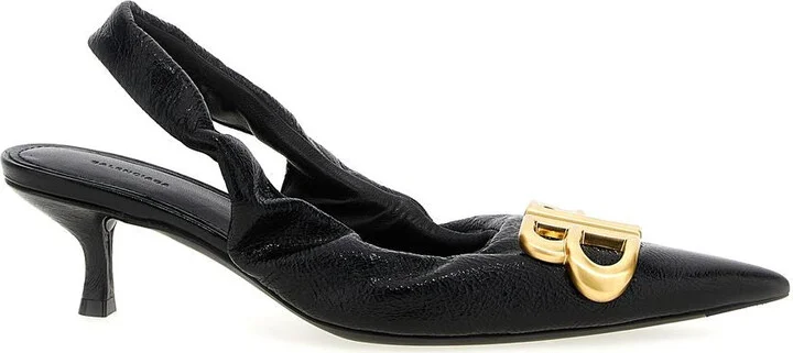 Balenciaga Monaco Slingback Sandals