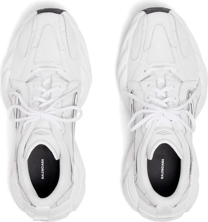 Balenciaga Monday Cowskin And Polyester Sneakers Shoes - Image 6