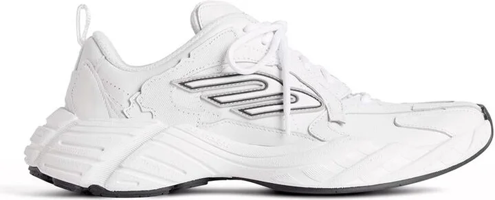 Balenciaga Monday Cowskin And Polyester Sneakers Shoes