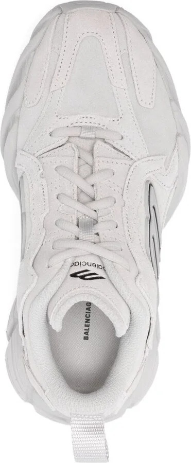 Balenciaga Monday Leather Sneakers - Image 2