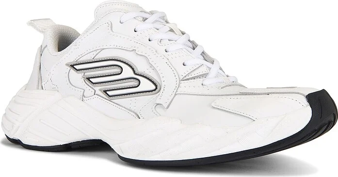 Balenciaga Monday Sneakers in White - Image 2