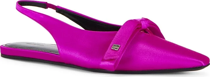 Balenciaga Nano Bow Slingback in Pink - Image 2