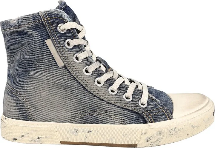 Balenciaga Paris Denim High-Top Sneaker - Image 2