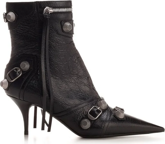 Balenciaga Pointed Toe Ankle Boots