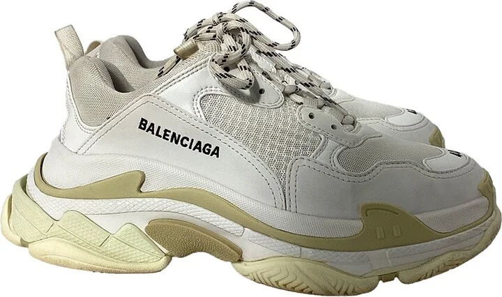 Balenciaga Polyester Triple S Sneaker (Authentic Pre-Loved)