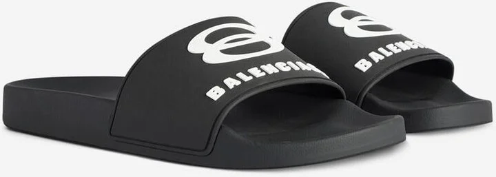 Balenciaga Pool Slide Flip-Flops - Image 2