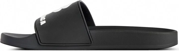 Balenciaga Pool Slide Rubber Sandals Shoes - Image 4