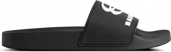 Balenciaga Pool Slide Rubber Sandals Shoes