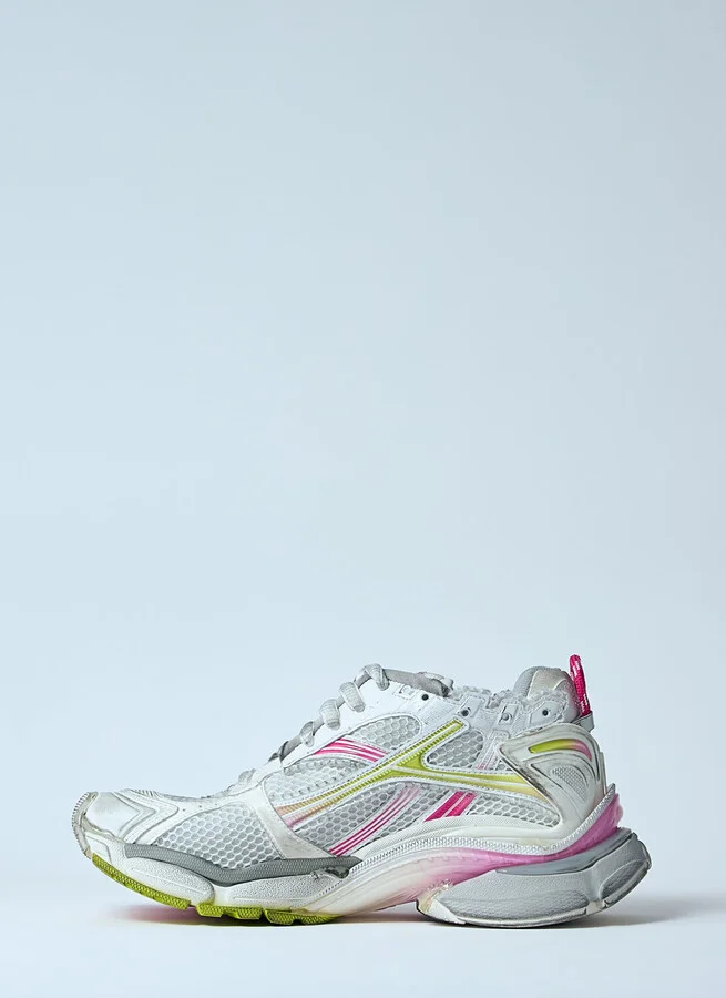 Balenciaga Runner Gradient Sneakers - Woman Sneakers White Eu - 41 - Image 4