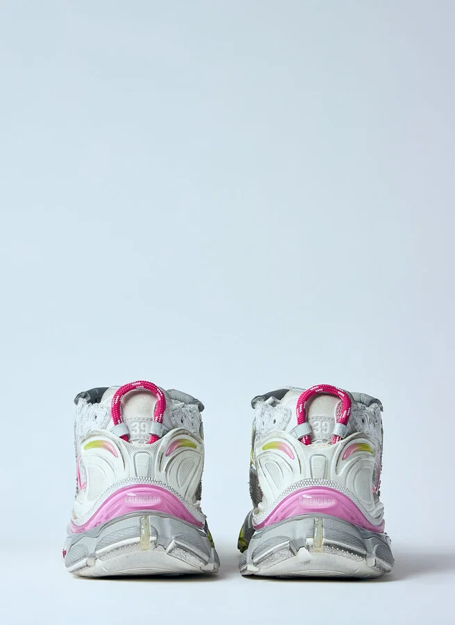 Balenciaga Runner Gradient Sneakers - Woman Sneakers White Eu - 41 - Image 5