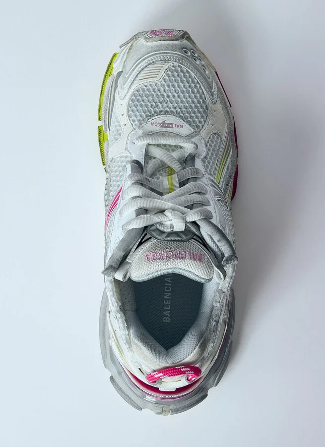Balenciaga Runner Gradient Sneakers - Woman Sneakers White Eu - 41 - Image 6
