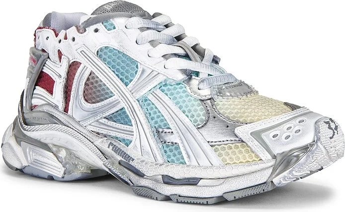 Balenciaga Runner Sneaker in Grey,Blue - Image 2
