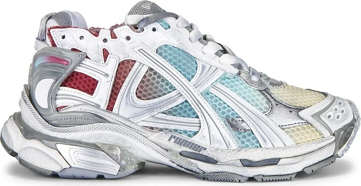 Balenciaga Runner Sneaker in Grey,Blue