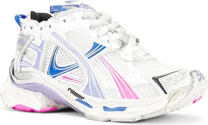 Balenciaga Runner Sneaker in Pink - Image 2