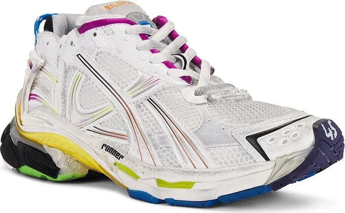 Balenciaga Runner Sneaker in White - Image 2