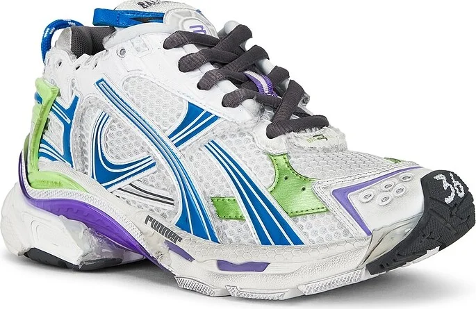 Balenciaga Runner Sneaker in White - Image 2