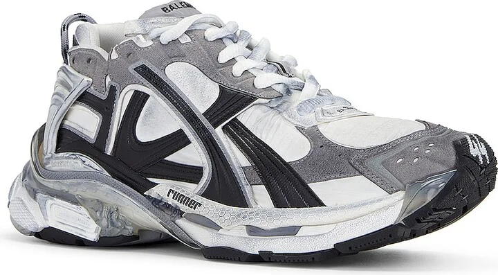 Balenciaga Runner Sneaker in White - Image 2