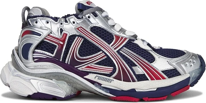 Balenciaga Runner Sneakers in Navy