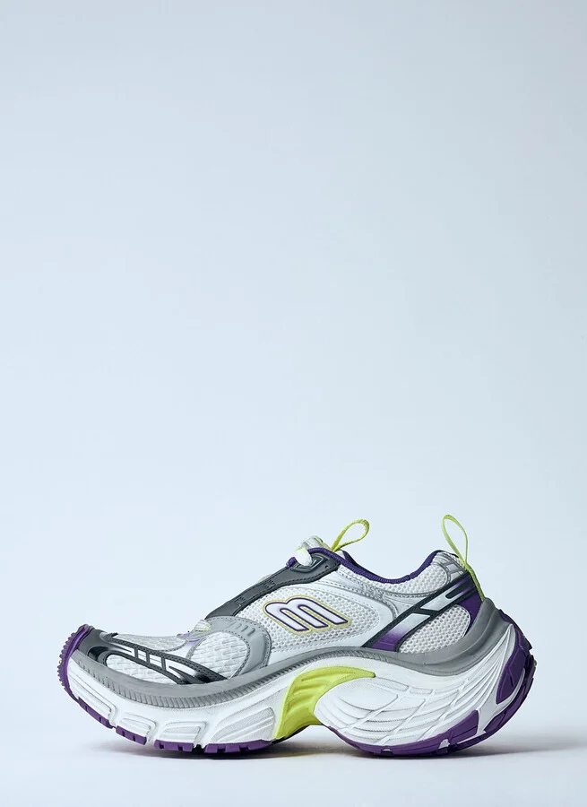 Balenciaga Runner Sneakers - Woman Sneakers Purple Eu - 38 - Image 4