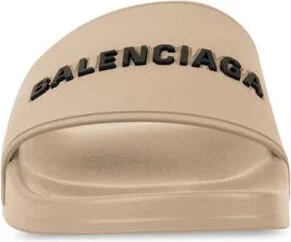Balenciaga Slides With Logo - Image 4
