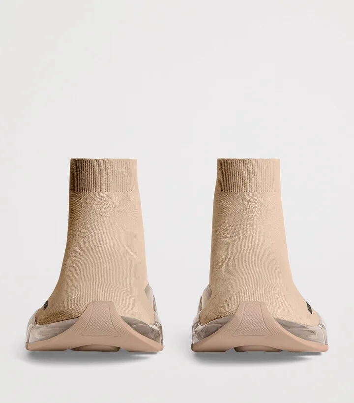 Balenciaga Speed 2.0 Full Clear Sole Sneakers - Image 5