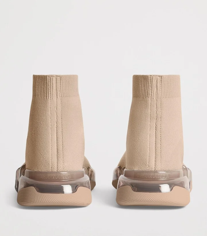 Balenciaga Speed 2.0 Full Clear Sole Sneakers - Image 6