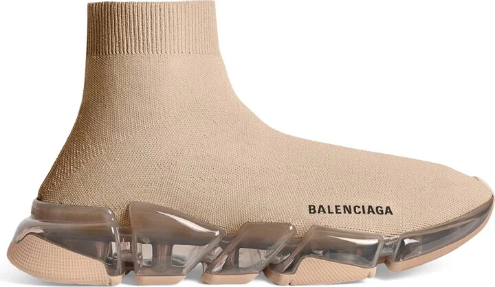 Balenciaga Speed 2.0 Full Clear Sole Sneakers