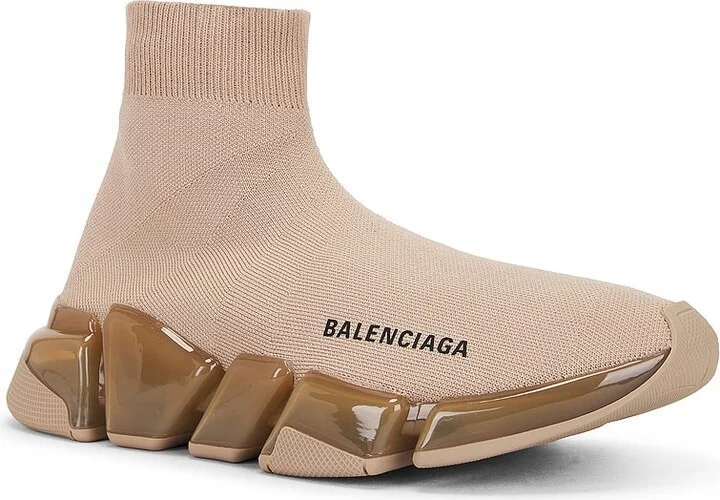 Balenciaga Speed 2.0 Sneaker in Beige - Image 2