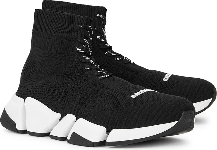 Balenciaga Speed 2.0 Stretch-knit Sneakers - Image 2