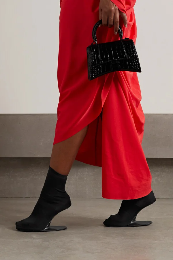 Balenciaga - Stage Stretch-knit Sock Boots - Black - Image 2