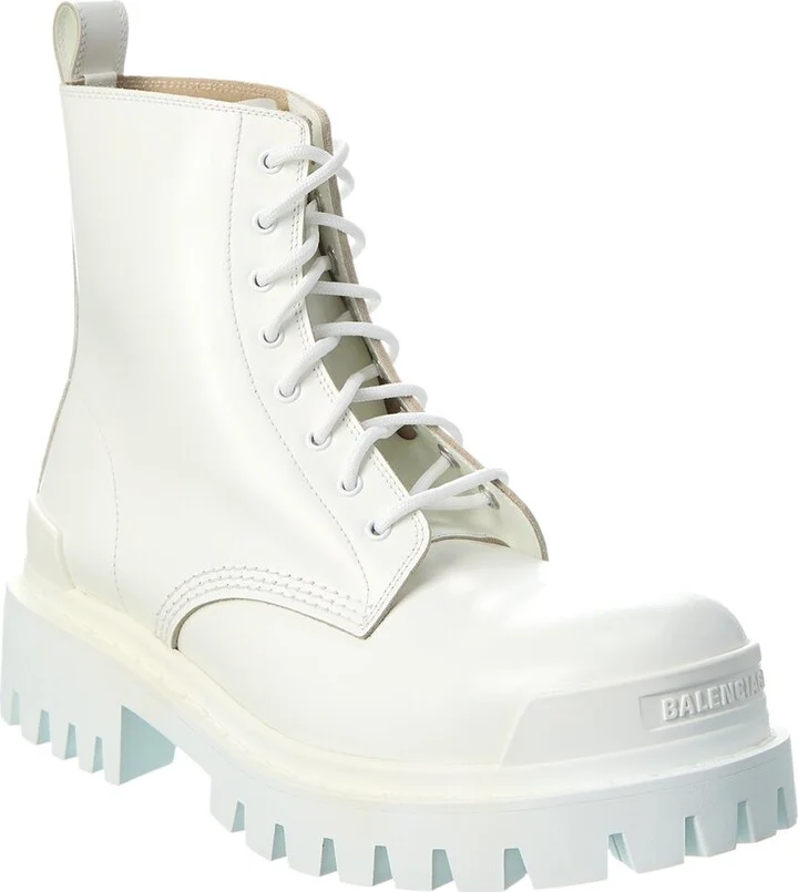 Balenciaga Strike Leather Boot